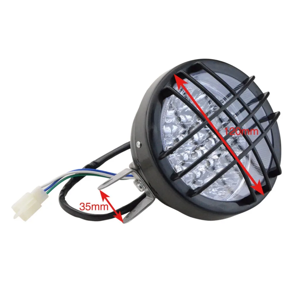 GOOFIT 12V Светодиодный светильник для мотоцикла передний 50cc 70cc 90cc 110cc 125cc 150cc Скутер