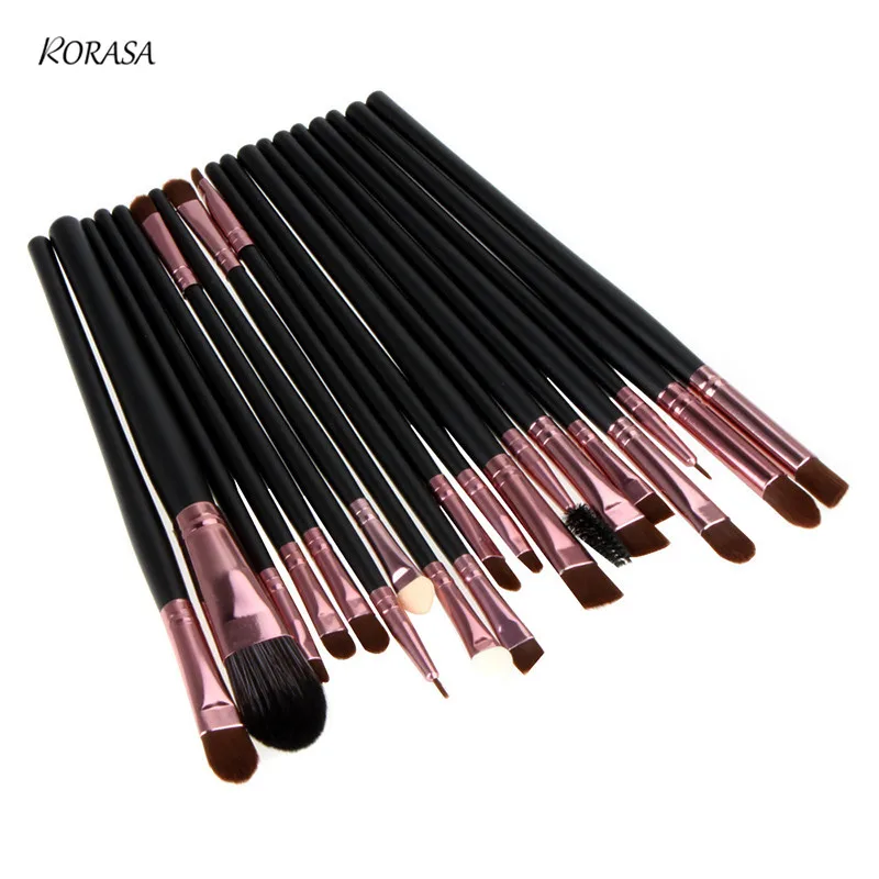20Pcs Makeup Brush Set Foundation Eyeshadow Eyeliner Powder Cosmetic Brushes Multi-function Blusher Blending Make-up Tool | Красота и
