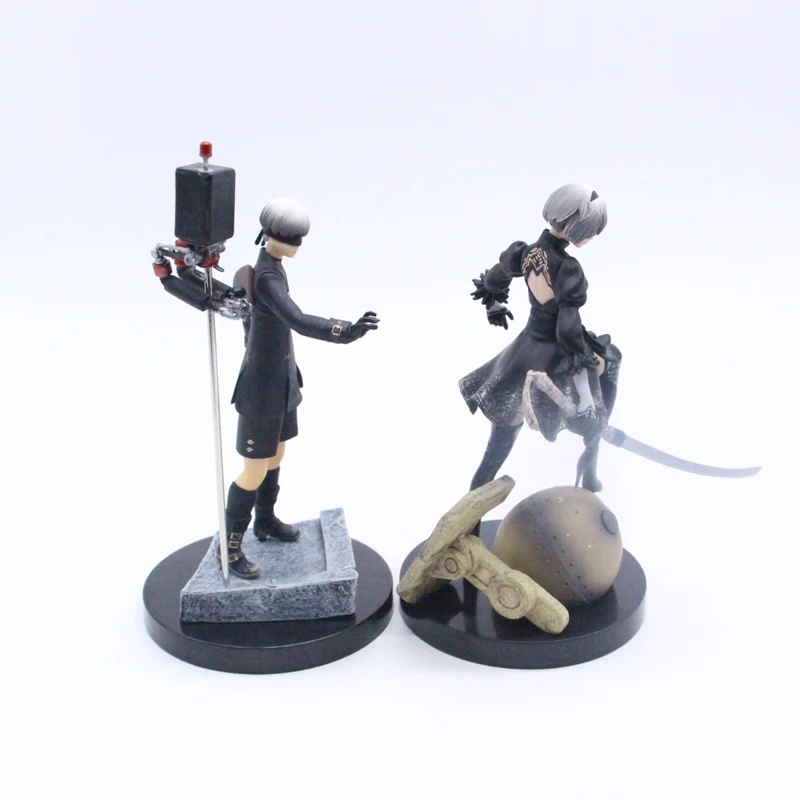 Игра NieR Automata YoRHa № 2 Тип B 2B & 9S мультяшная игрушка фигурка модель игрушки кукла