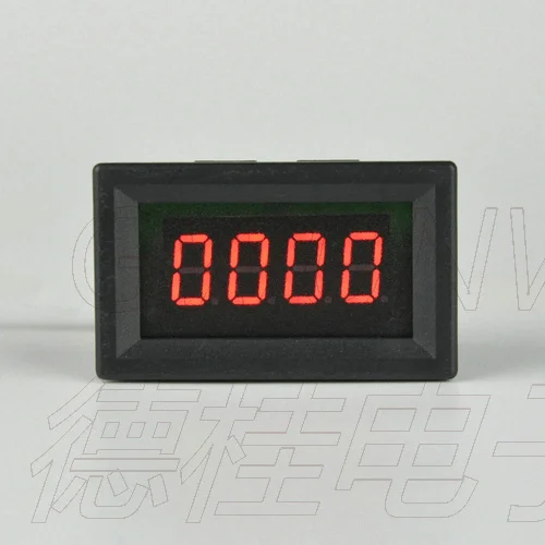 GWUNW DC 0-2000 в четырехбитный прецизионный вольтметр цифровой дисплей высоковольтный измеритель напряжения 0,36 дюйма 4 бит светодиодный