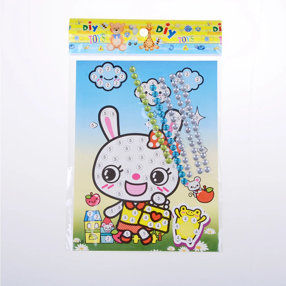 Алмазная наклейка ручной работы 12 шт./лот кристаллическая паста живопись мозаика