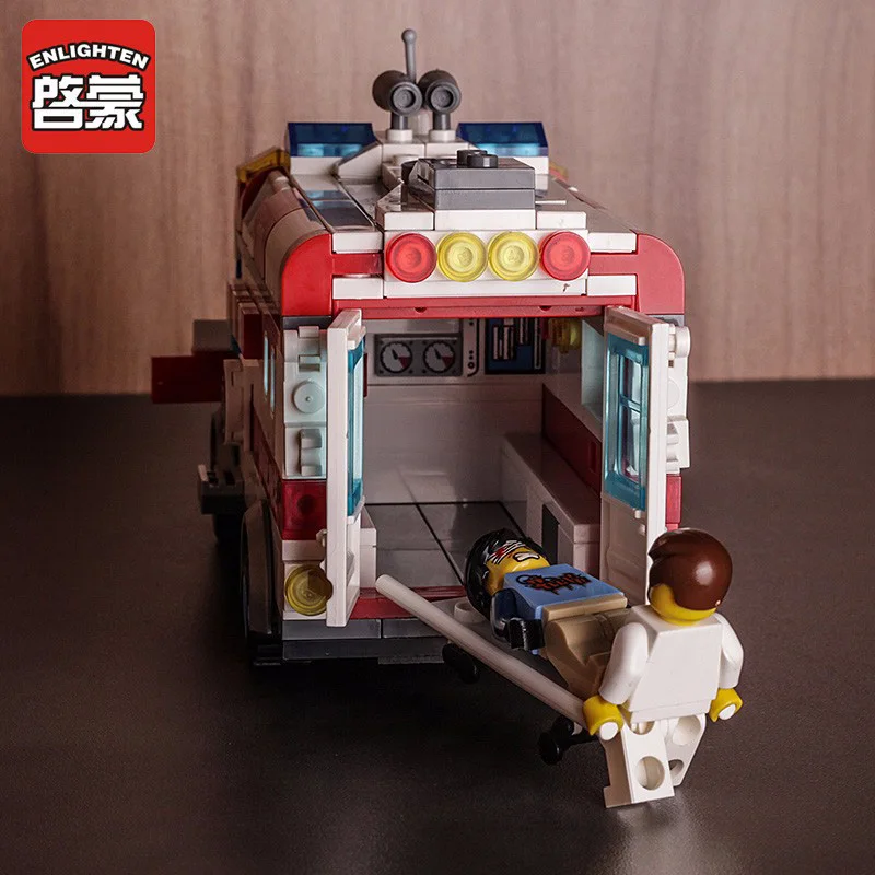 Enlighten модели Здание игрушка Совместимость с LEGO Лего Legos Конструктор E1118 328 блок