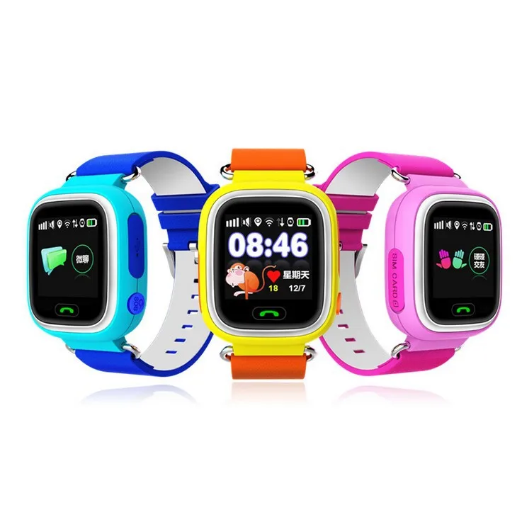 

Q90 GPS Tracking watch Touch Screen WIFI location GPS Watch Children SOS Call Finder Tracker for Kids GPS Smart watch PK Q50 Q60