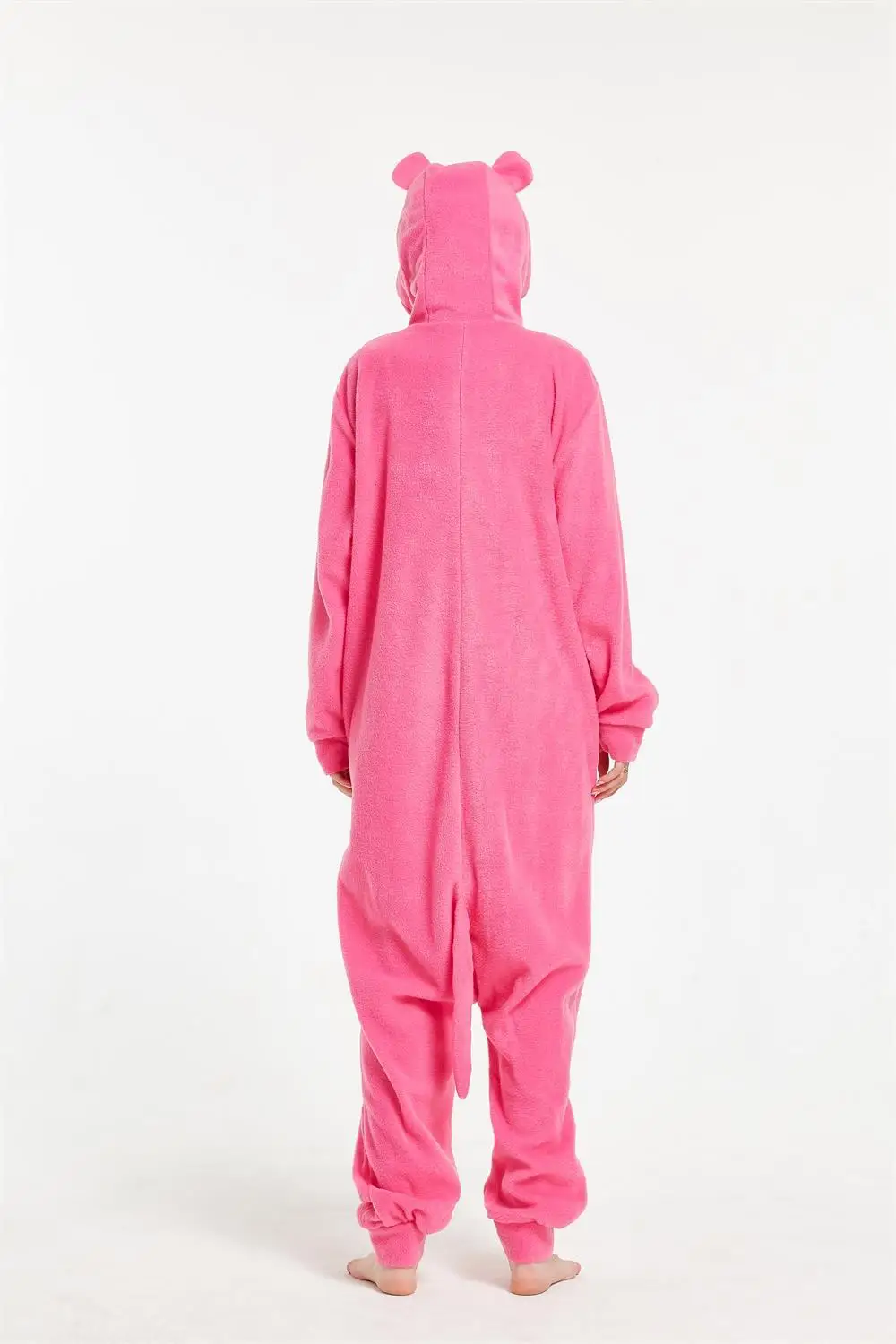 Персонаж мультфильма новые леопардовые Розовая пантера Onesie аниме Костюмы для