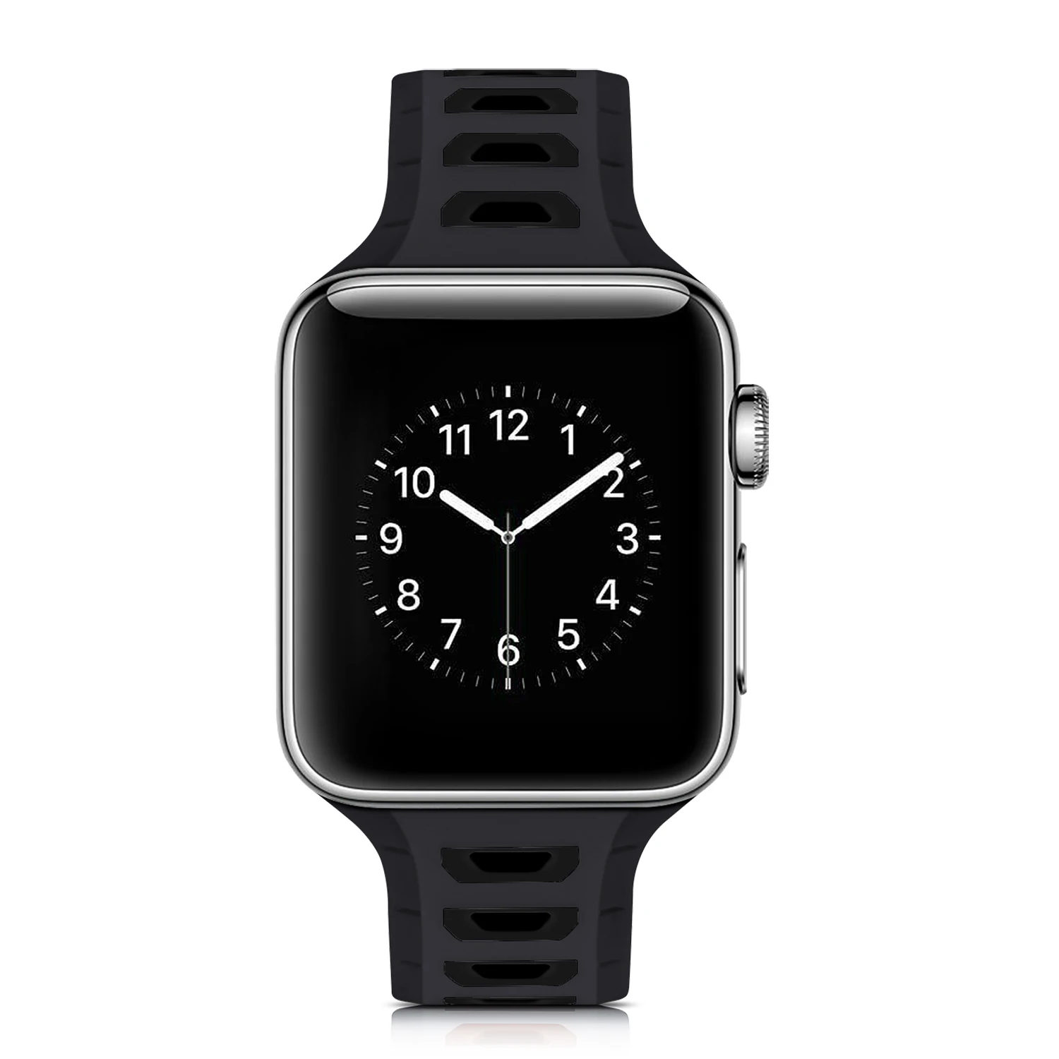 Для Apple Watch 4 44 мм 40 ремешок силиконовый сменный Браслет подходит для 3 2 1 42 38 серии