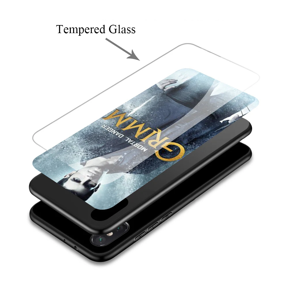 Мягкий чехол из закаленного стекла Lavaza Grimm для iPhone 6 6S 7 8 Plus 5 5S SE XR X XS 11 Pro MAX |