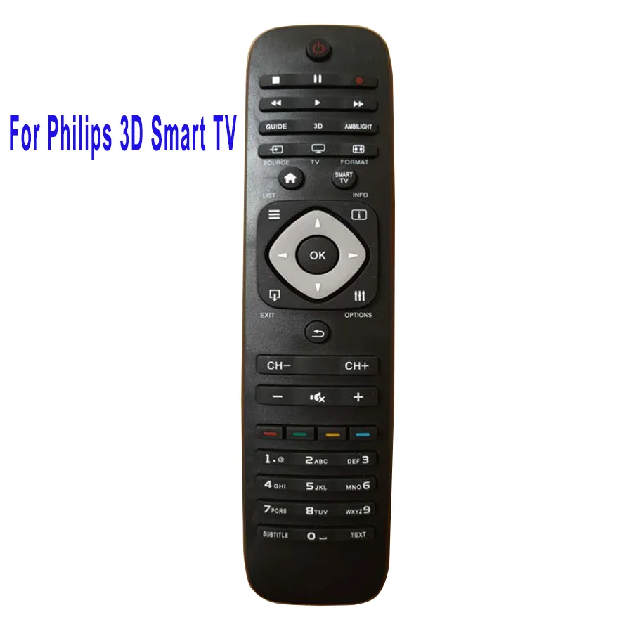 Новый Сменный пульт дистанционного управления для Philips 3D Smart TV RM-L1128 Fernbedienung |