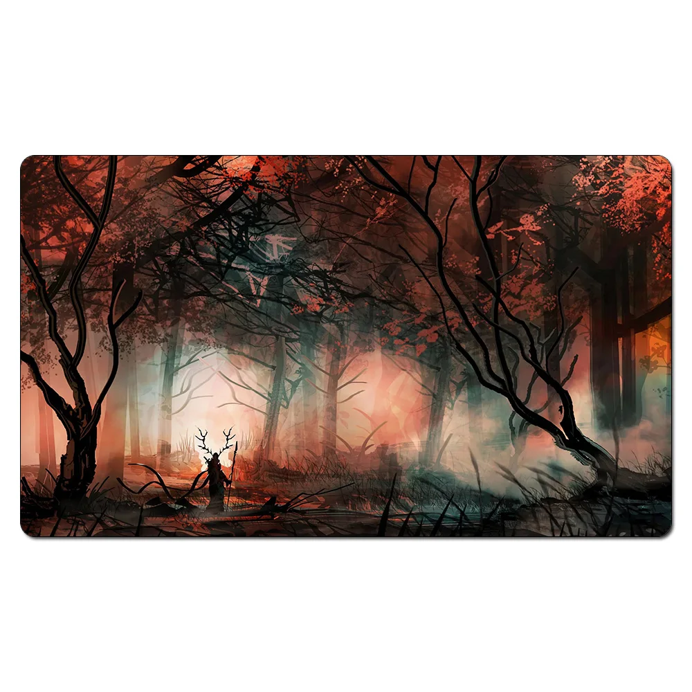 Бургундия Горный эскиз Magic Origins MtG Art игровой коврик настольные игры игровой коврик, пользовательский коврик с рисунком Настольный игровой коврик с бесплатной сумкой - Цвет: Бургундия