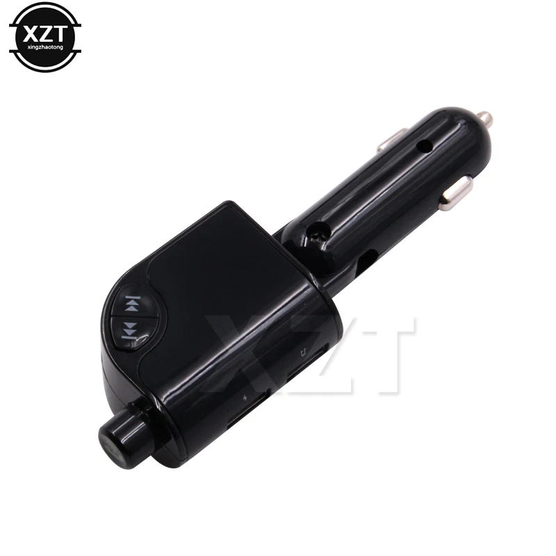 1 шт. автомобильное беспроводное зарядное устройство с FM радио 2 USB порта|usb kit|usb