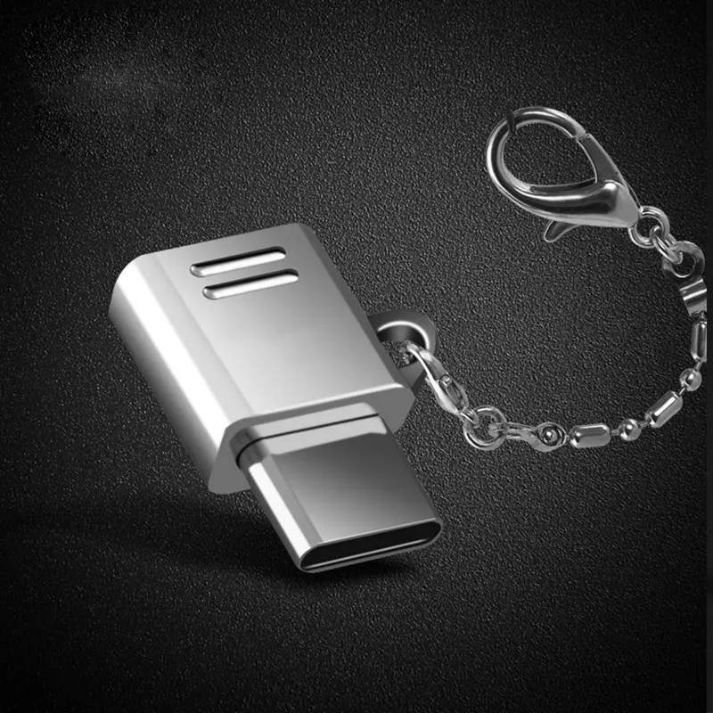 Адаптер типа C Micro USB в USB-C конвертер с брелком для Samsung HTC MacBook JLRL88 | Мобильные