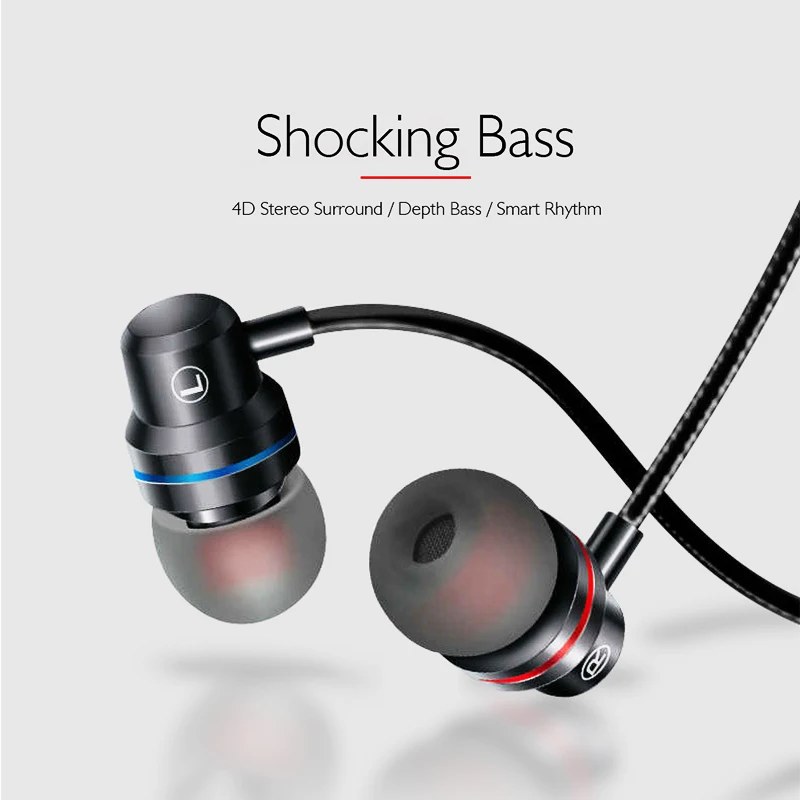 Hifi металлические наушники вкладыши с микрофоном 3 5 мм Проводные IPX5 стерео супер