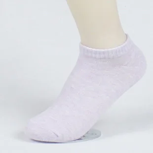 light purple Новинка, Харадзюку, однотонные Чулочные изделия, летние женские Носки ярких цветов, унисекс, хлопковые носки, невидимые неглубокие носки-башмачки для женщин, Meias - Цвет: light purple