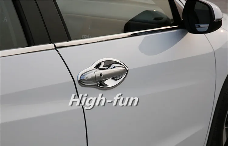 Для Honda HR-V VEZEL 2014 2015 Новинка хромированная Автомобильная дверная ручка чаша