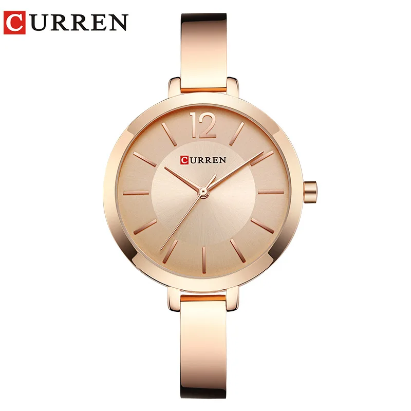 

CURREN Brand New Quartz Watch Women Top Watches Casual Fashion Ladies Female Clock Gift WristWatch relogio feminino Montre Femme