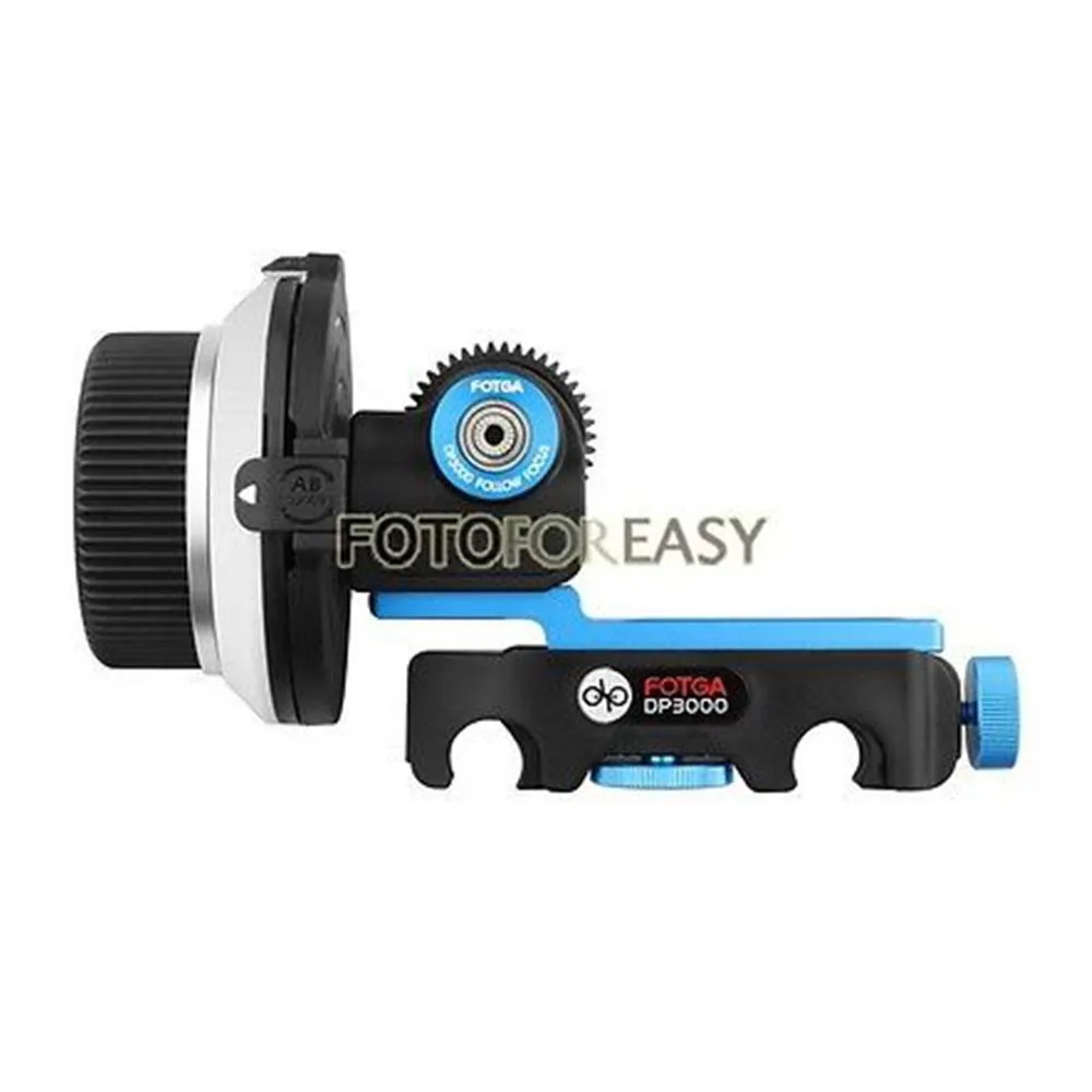 FOTGA DP3000 DSLR Quick Release Clamp Follow Focus для 15 мм штанги + Кривошип скорости