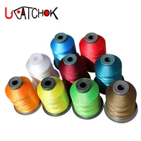 rod guide ring tying thread 2000m 150d 11 colors choice rod diy repair multi braided guide replacement wrap refit