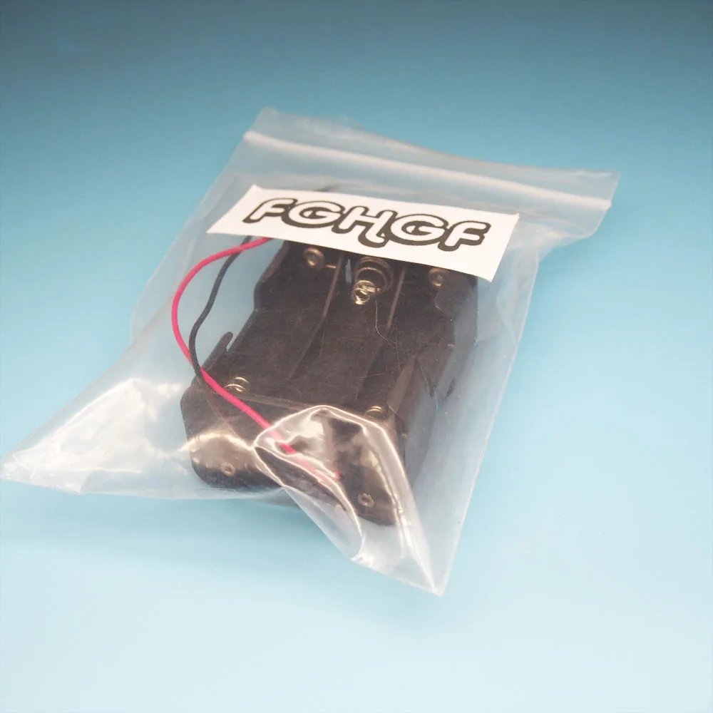 10 шт./лот AA батарея обратно к задней держатель 9В 6xaaa battey коробка с 15 см провода |