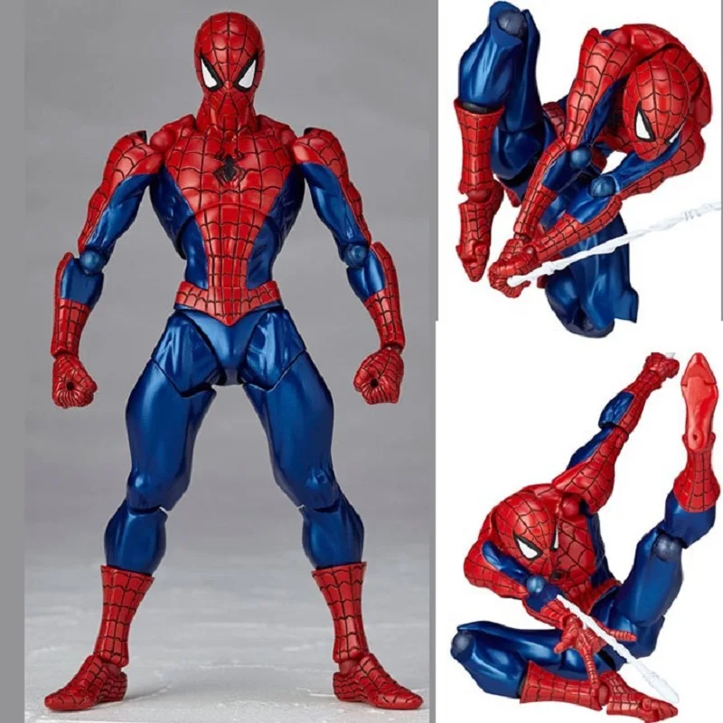 16 см Marvel Человек-паук Фигурки игрушки Аниме Удивительный Brinquedos Коллекция Модель