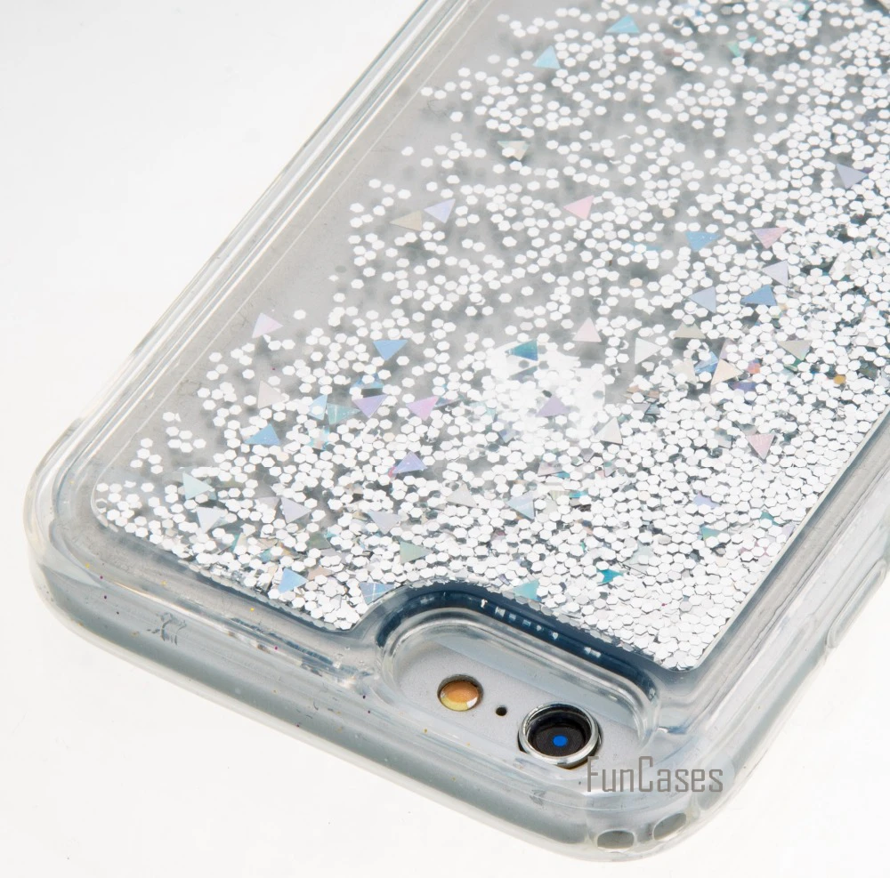 Динамический Жидкий блеск Чехол для Fundas iPhone 5S SE 6 плюс Coque 5 7 Plus чехол 5.5 дюймов