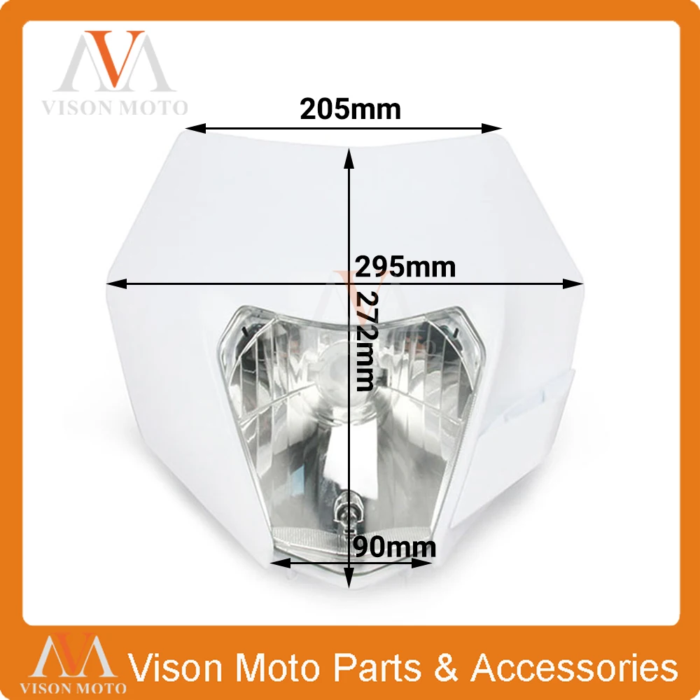 Универсальные фары Обтекатели для KTM внедорожник питбайк Мотокросс Supermoto SX F EXC SMR