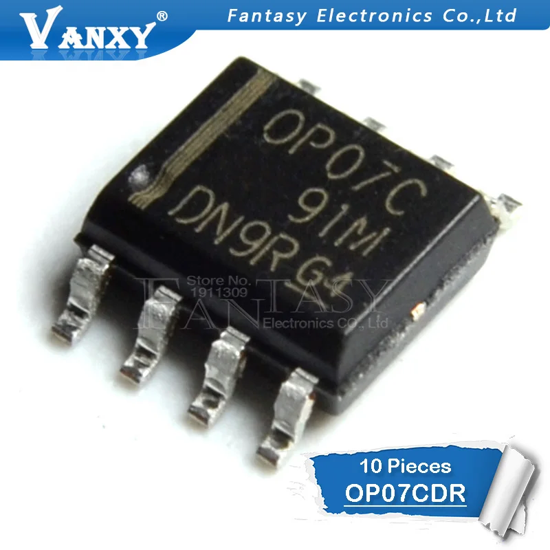 10 шт. OP07CDR SOP8 OP07C SOP OP07 8 SMD новый и оригинальный IC|smd ic|ic smdics 7 |