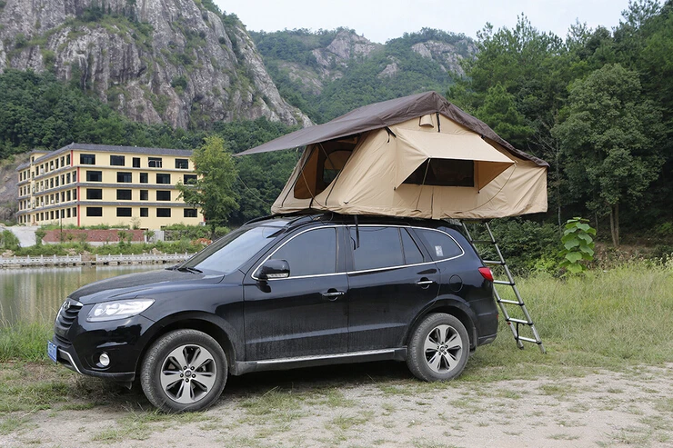 Горячая распродажа большая емкость две спальни семейный автомобиль на крыше