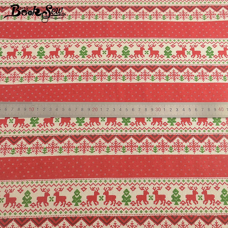 Booksew ткань с Африканской анкарской рождественской тематикой Красная
