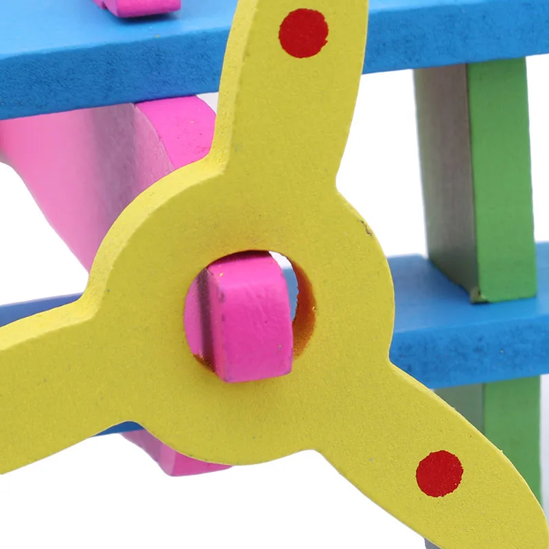 4 шт./компл. 3D игрушка головоломка ручной самолет Модель для сборки DIY Дети