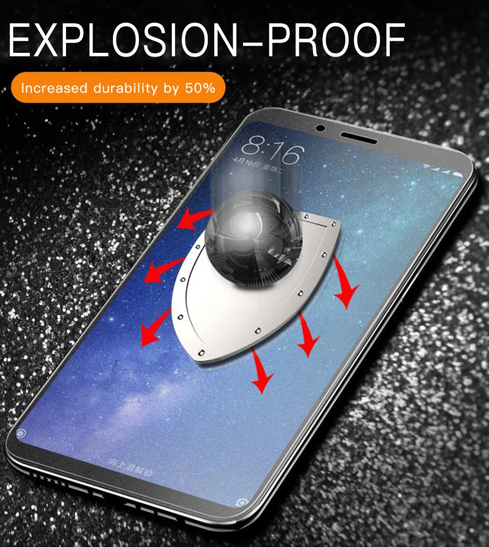 Матовое Защитное стекло для SamSung Galaxy J2 J4 J6 J8 A6 A8 Plus A7 A9 2018 M10 M20 | Мобильные телефоны и