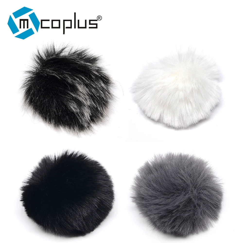 Mcoplus 4 шт./компл. наружная ветровая муфта для микрофона ветрозащитная Крышка BOYA BY