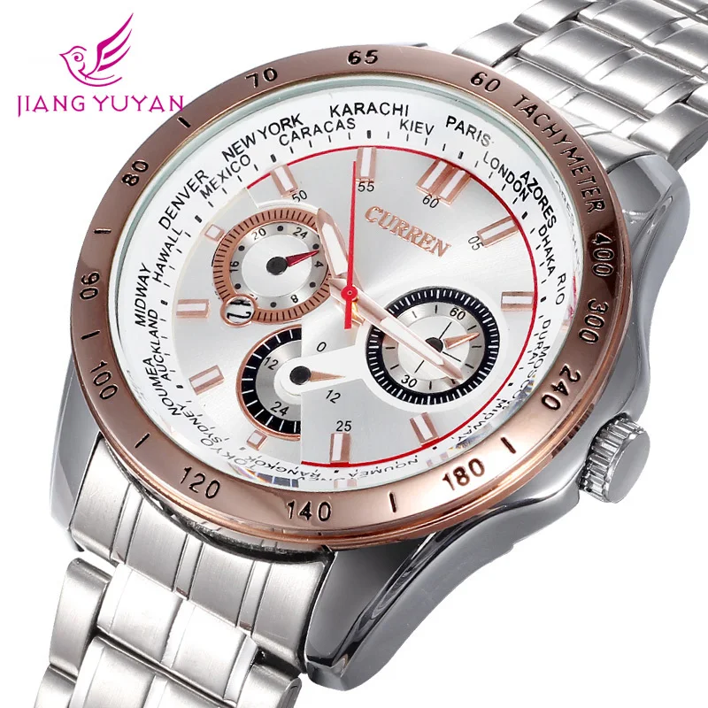 CURREN casual quartz watch men sports watches luxury brand military wristwatches relogio masculino | Наручные часы