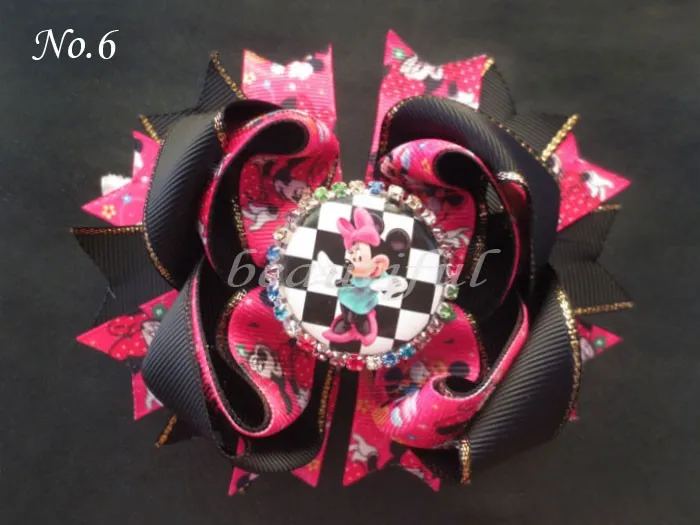 32 шт. 4 5 дюймовая атласная лента банты для волос с зажимом девочек заколки