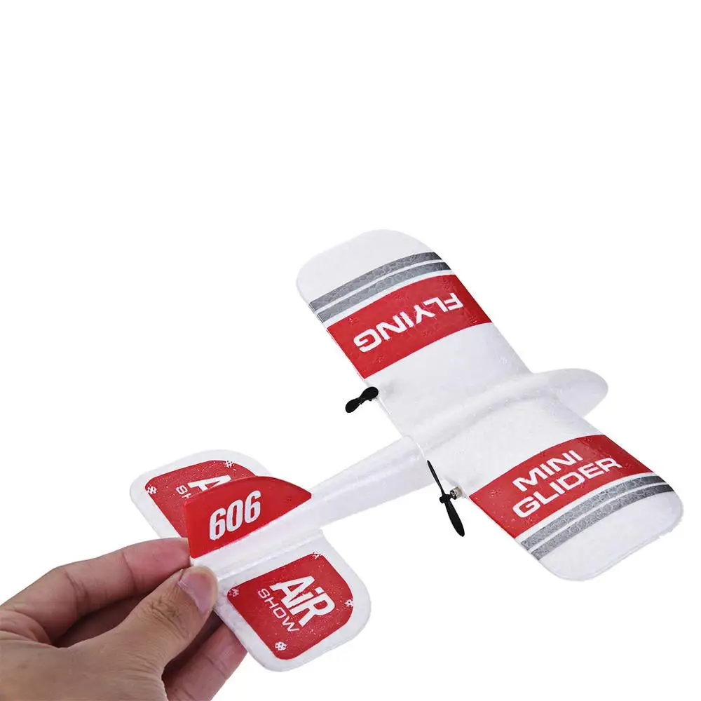 Новый 2 4 Ghz 2CH EPP Мини Крытый RC планер самолет Builtin Gyro RTF хорошая гибкость сильное