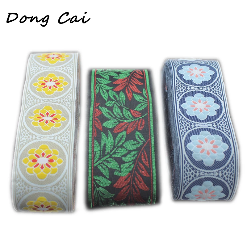 3 ярдов/партия 5 см ширина вышитая тесьма сделай сам поделки ручной работы швейная