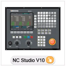 ЧПУ контроллер 4-6Axis деревообрабатывающий станок контроллер+ компьютер NC65C+ Программное обеспечение NCstudio