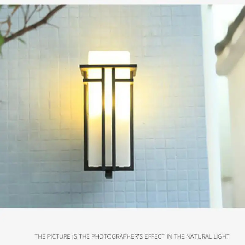 Современные натуральные китайские наружные Настенные светодиодные настенные