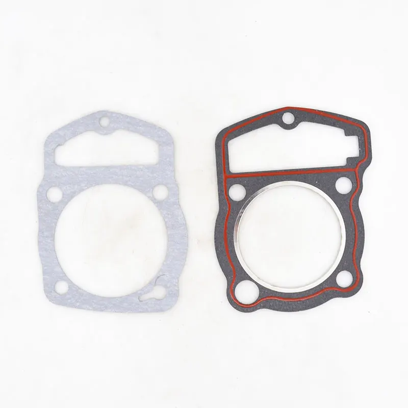 gasket set Мотоцикл 61 мм поршень 15 мм булавки кольцо комплект прокладок для Honda WY145 CB145 WH145 JL145 145cc 150cc Egine запасные части - Цвет: gasket set