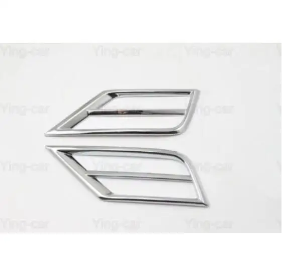 2Pcs ABS Chrome Front Fog Light Lamp Frame Cover Trim For Tiguan 2017-2018 | Автомобили и мотоциклы
