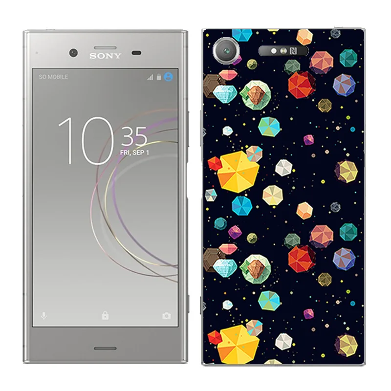 Защита для sony Xperia XZ1 5," Мягкий силиконовый чехол-накладка на заднюю панель для телефона для sony Xperia XZ1 чехол s Focus окрашенный чехол - Цвет: 14