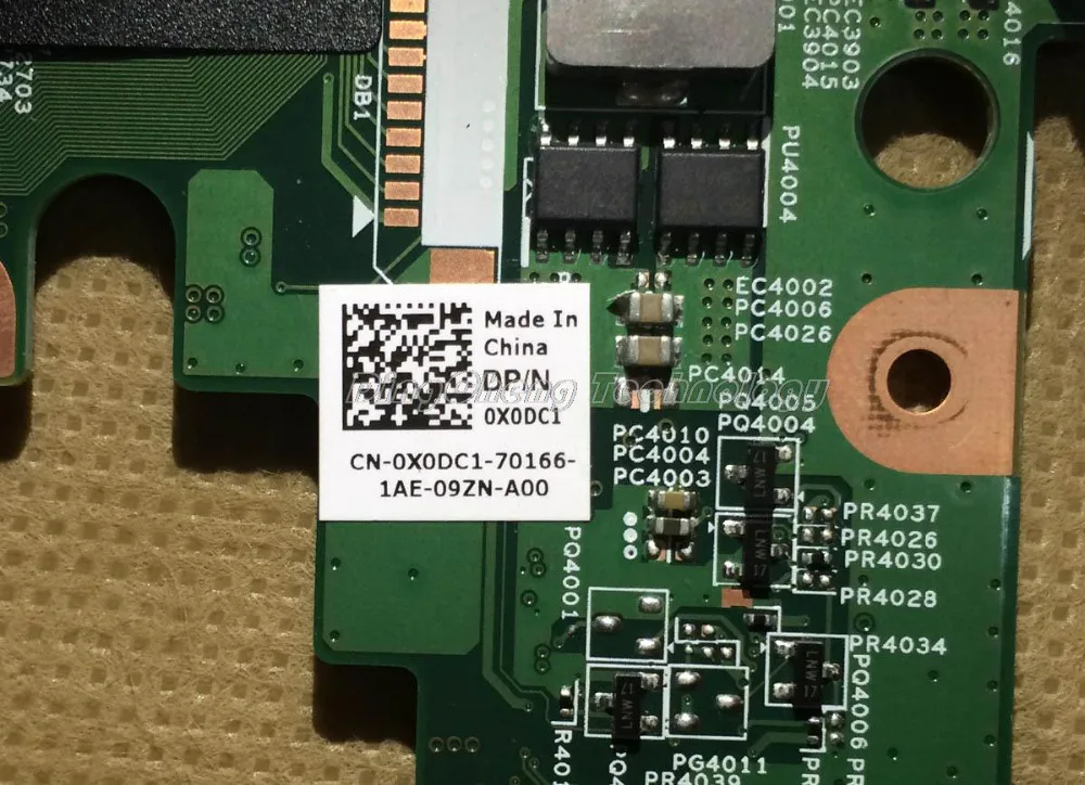 Материнская плата для ноутбука Dell inspiron 14R N4050 0X0DC1 CN 48 4iu15. 011 HM67 DDR3 плата|laptop