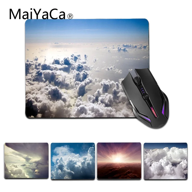 

Красивое аниме MaiYaCa облака комфорта маленькая Мышь коврик игровой Мышь pad Размеры для 18x22 см 25x29 см игровой Мышь тормозные колодки