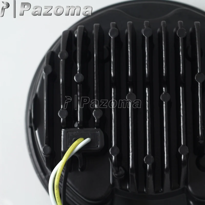 МОТОЦИКЛ хром 5 3/4 &quotсветодиодный налобный фонарь на заказ передняя фара 75&quot