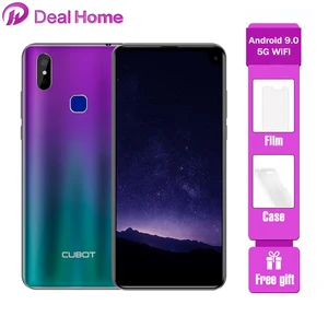 Смартфон Cubot Max 2, 6,8 дюйма, Android 9,0, 19:9, MT6762 восемь ядер, 5000 мАч, 4 Гб + 64 ГБ, задняя камера, 6P объектив, 4G LTE телефон 2019