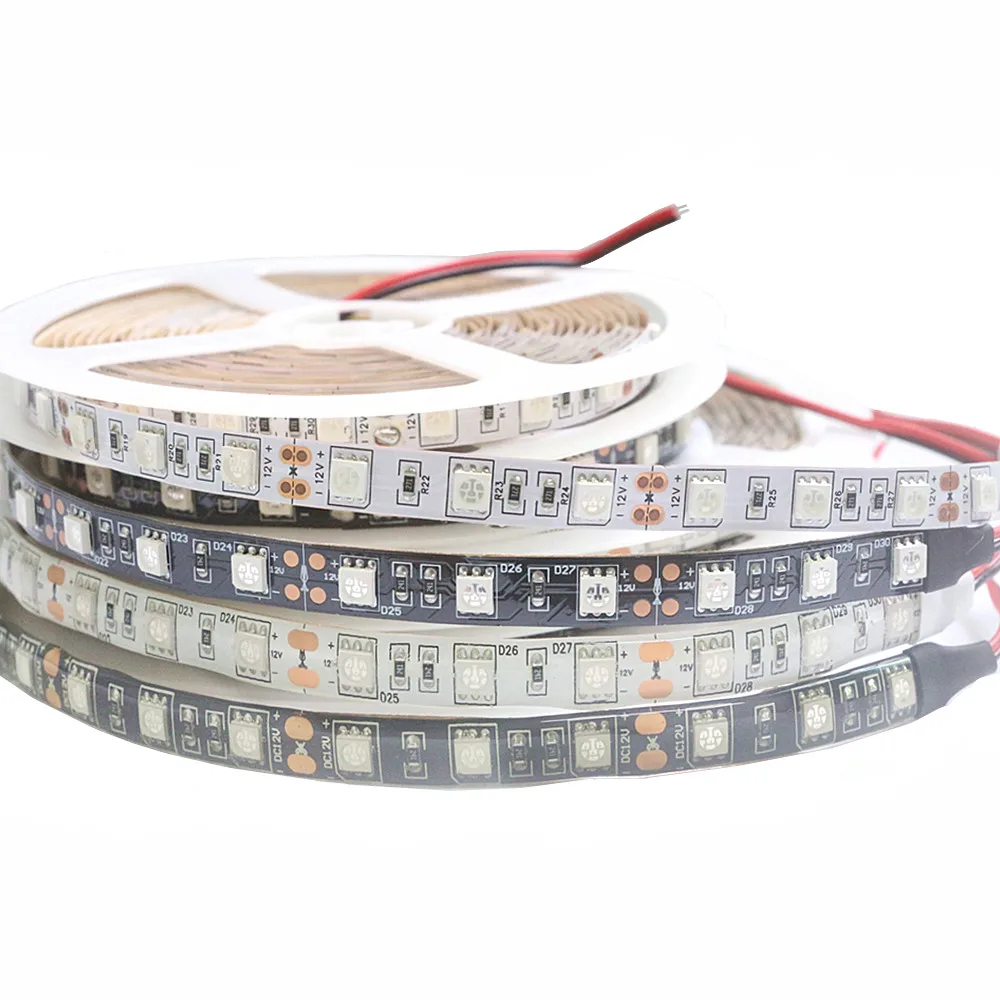 1 м 5 УФ светодиодный полосы светильник 5050 SMD ультрафиолетового 395 405nm 60