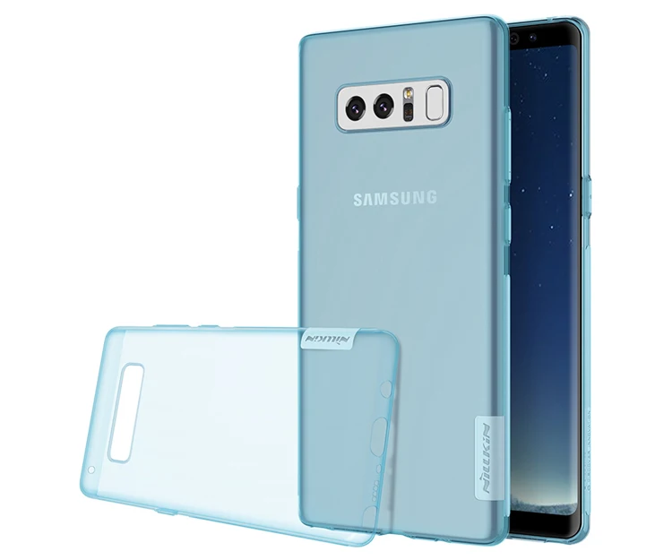 Чехол для Samsung Galaxy Note 8 чехол Note8 Nillkin Nature TPU мягкий прозрачный Сзади Cove |