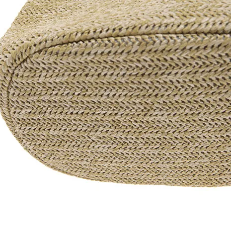 Прочная Плетеная соломенная Пляжная сумка для женщин льняной тканый мешок