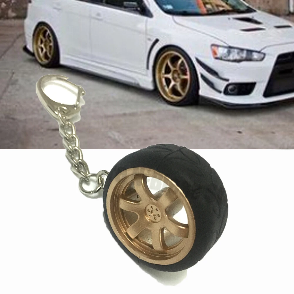 1 шт. брелок для ключей с колесным ободом|Кольца ключей| |