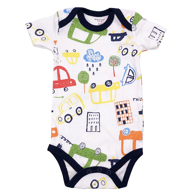 Короткий рукав для новорожденных Одежда маленьких мальчиков костюм девочек из