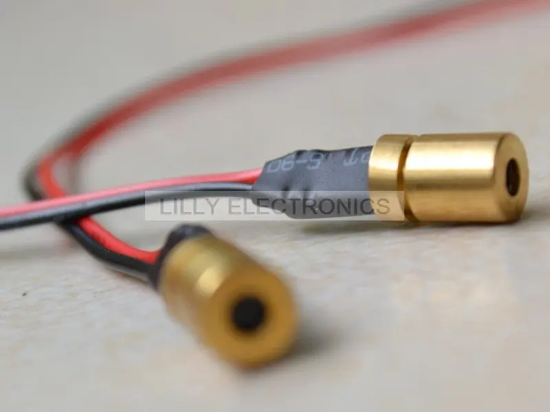 Инфракрасный ИК лазер лазерный точечный диодный модуль Фокусируемый 6 0*10 мм 3 В