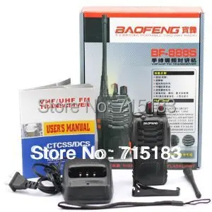 2 шт BaoFeng BF-888S мини-рация Baofeng BF 888s UHF400-470MHz портативная двухсторонняя версия обновления Радио для BF-777s BF-666s